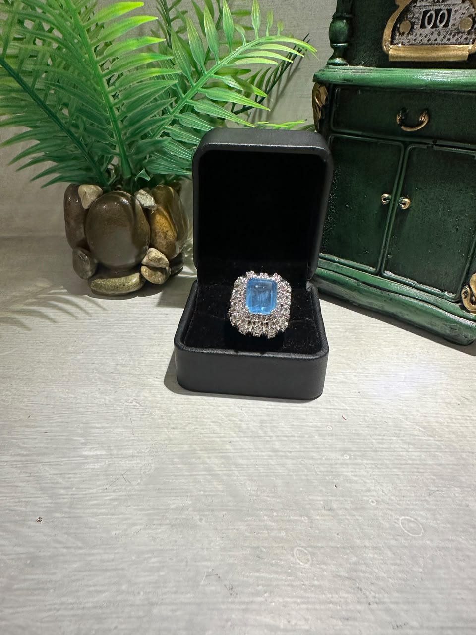 Rhodium Ring