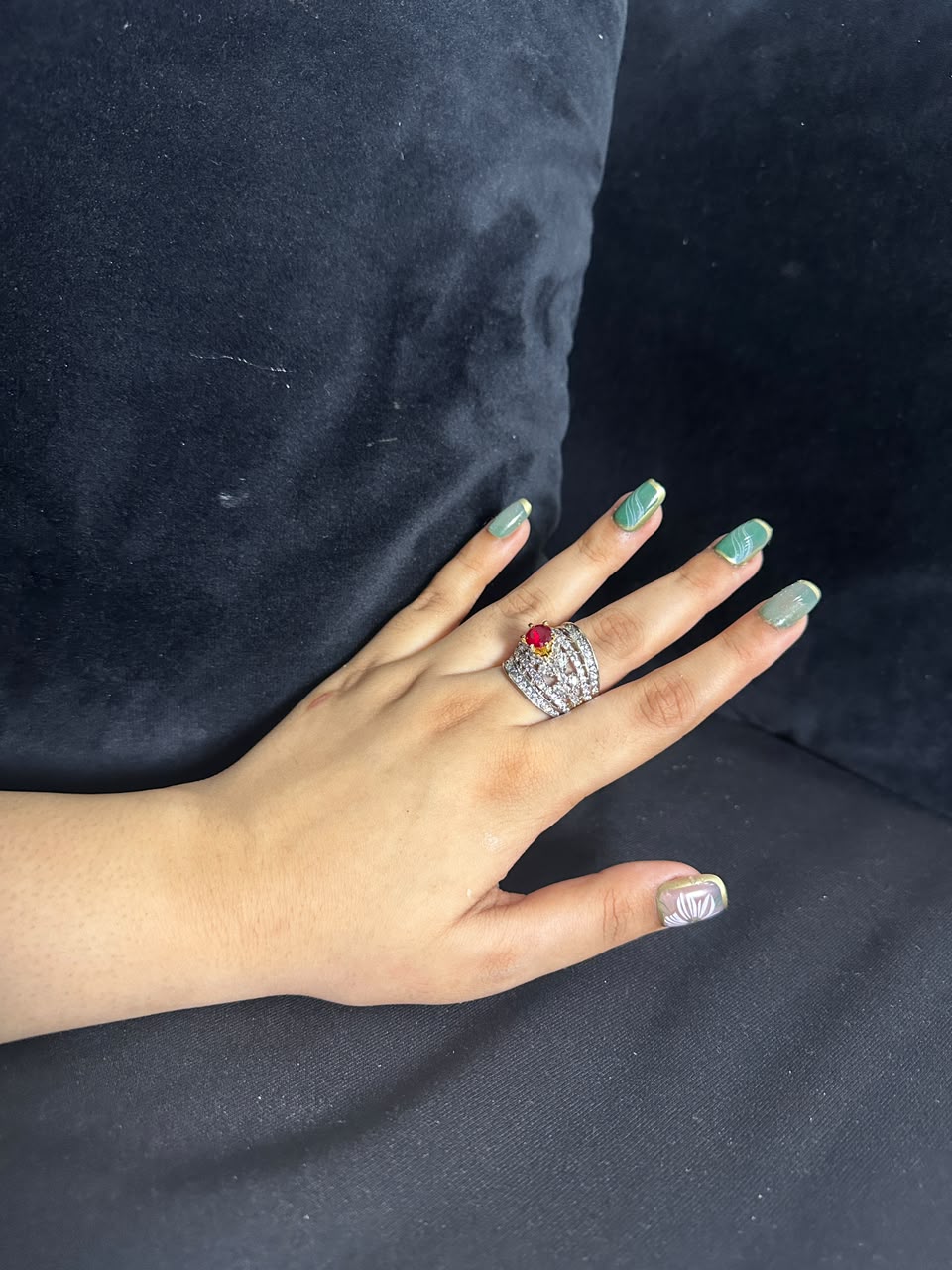 Crystaline Ring