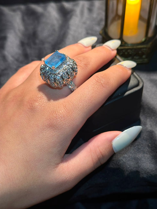 Rhodium Ring