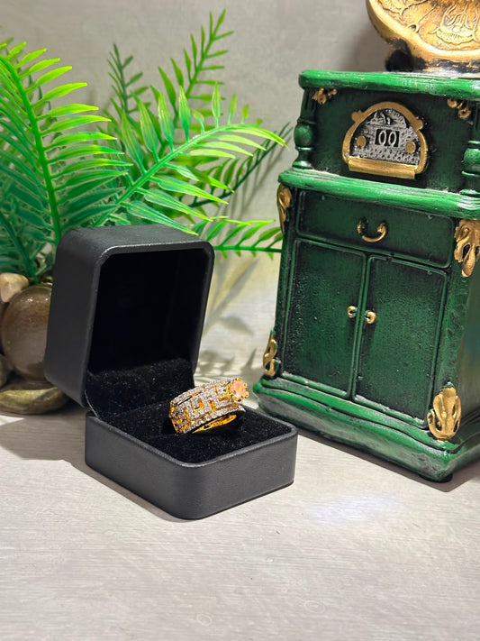 Solitaire Versace Ring