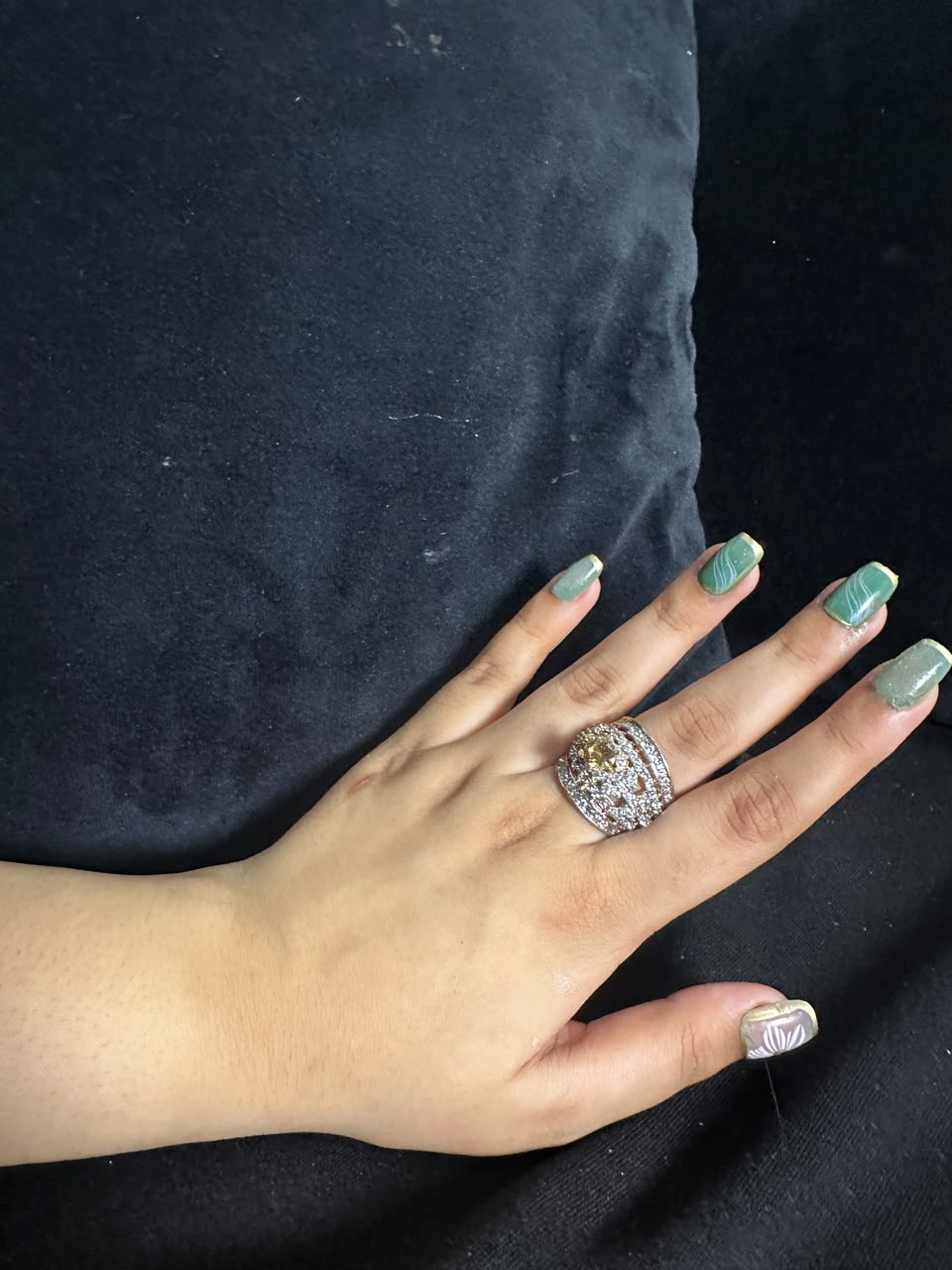 Crystaline Ring