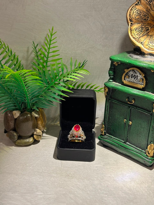 Regal Halo Ring