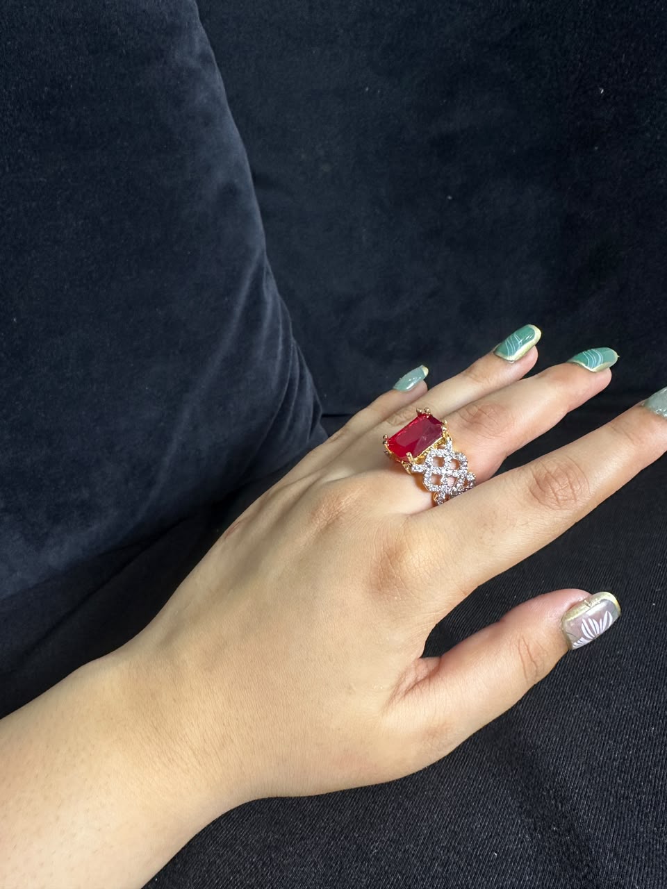 Red Verona Ring