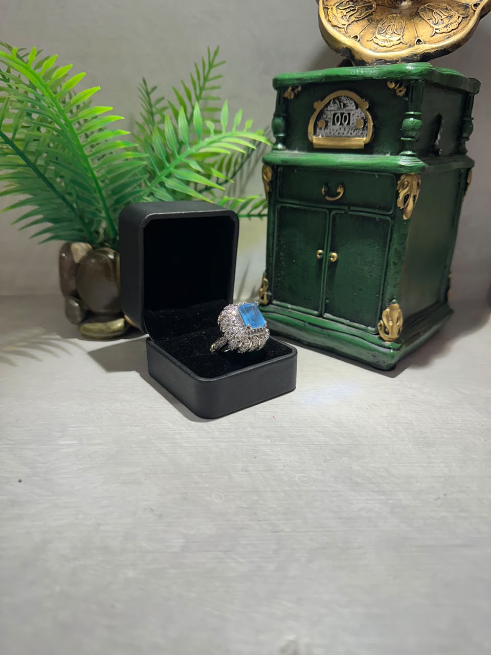 Rhodium Ring