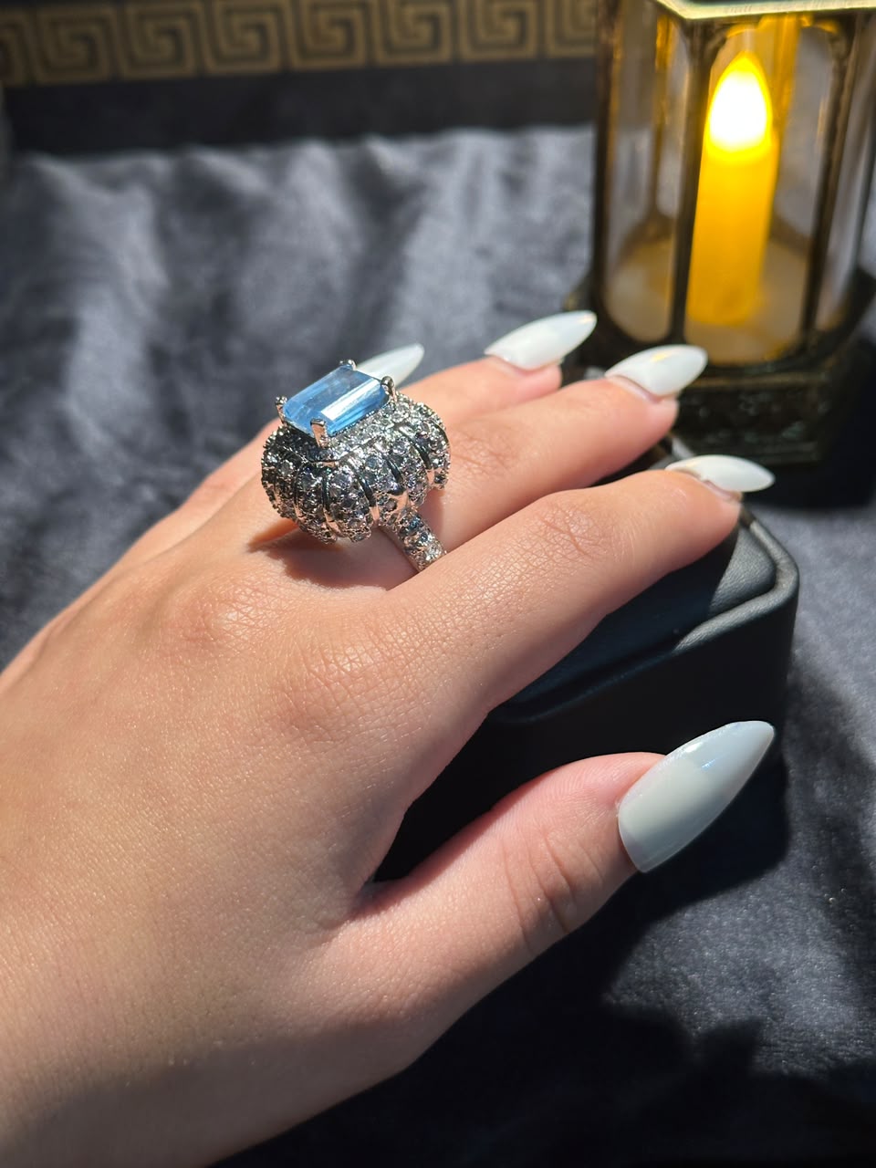 Rhodium Ring