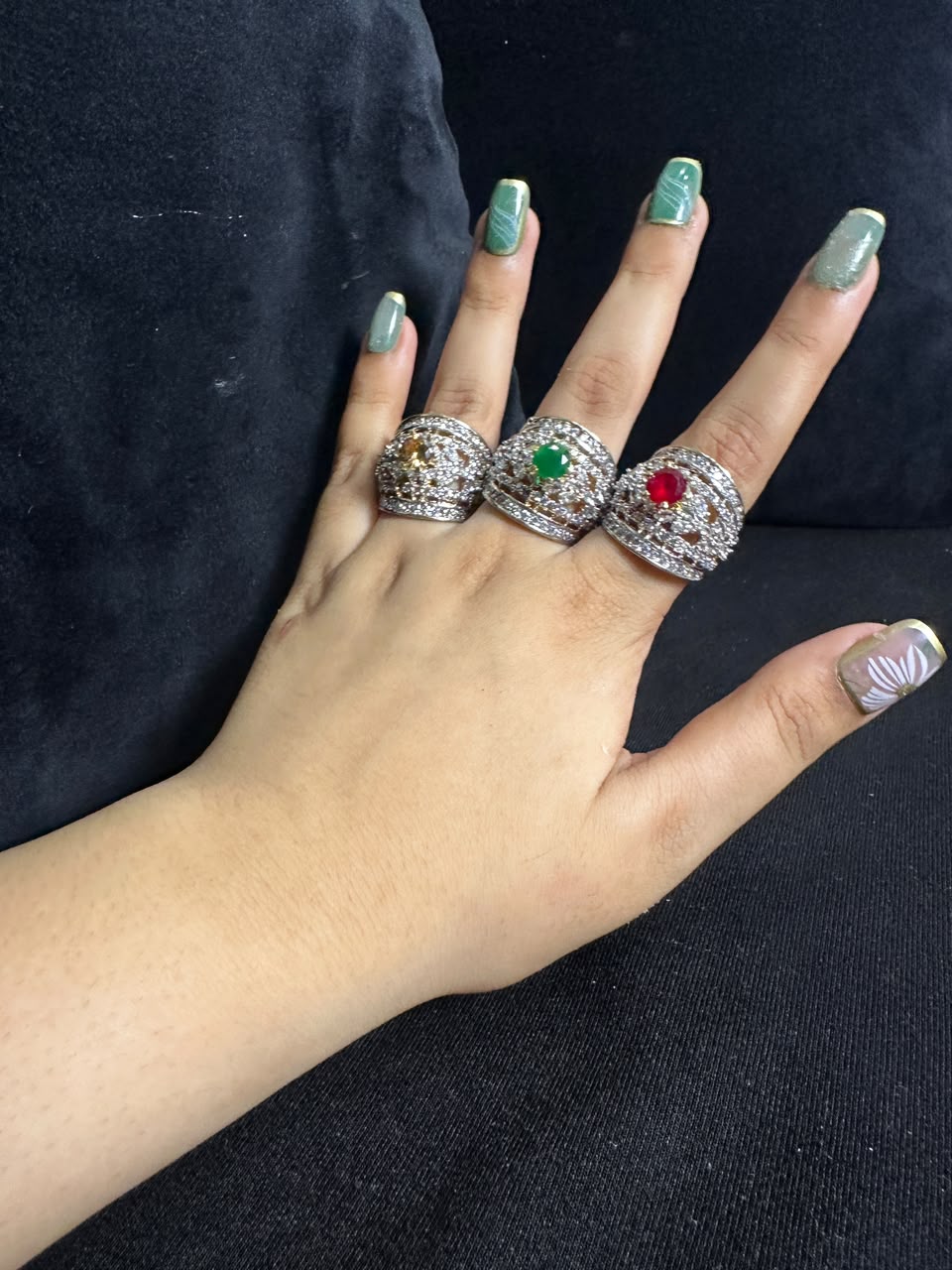 Crystaline Ring